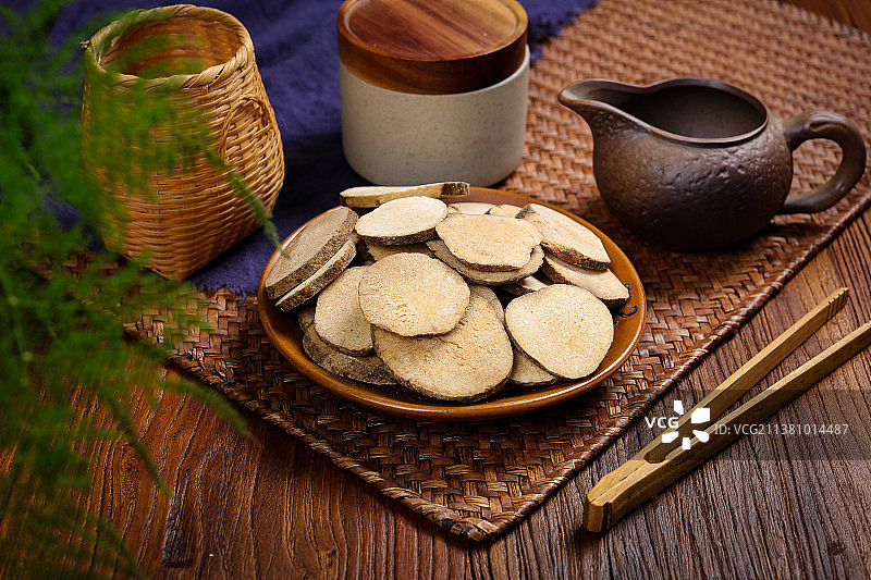 中药材泽泻图片素材