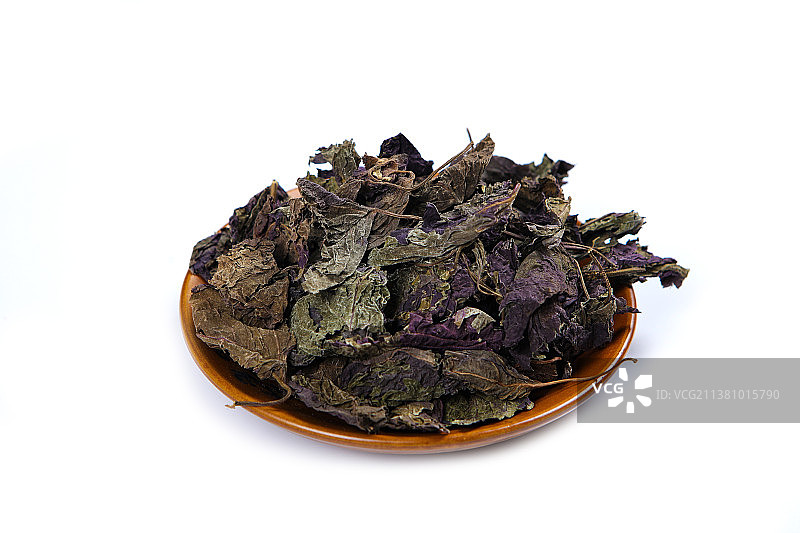 美味的紫苏叶干图片素材