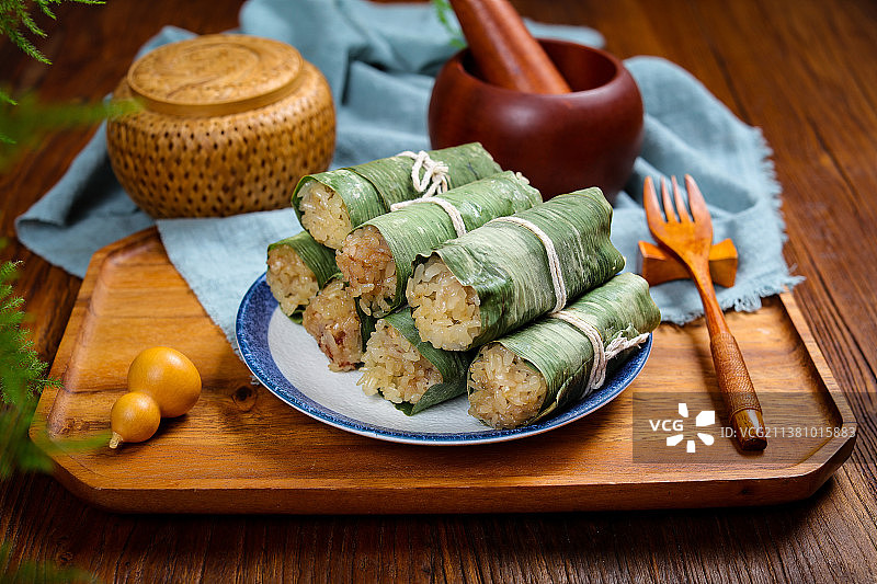 粽香糯米饭图片素材