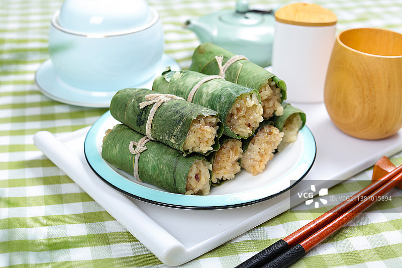 粽香糯米饭图片素材