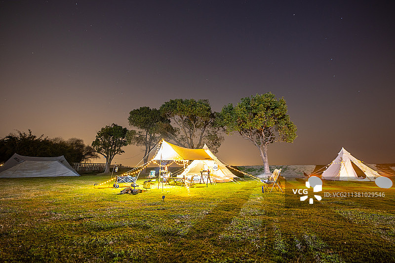 露营生活图片素材