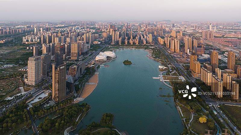 杭州金沙湖图片素材