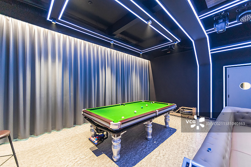 空旷的室内娱乐影音房图片素材