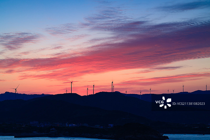 新能源风力发电未来工业发展的发动机自然美景风光壁纸图片素材