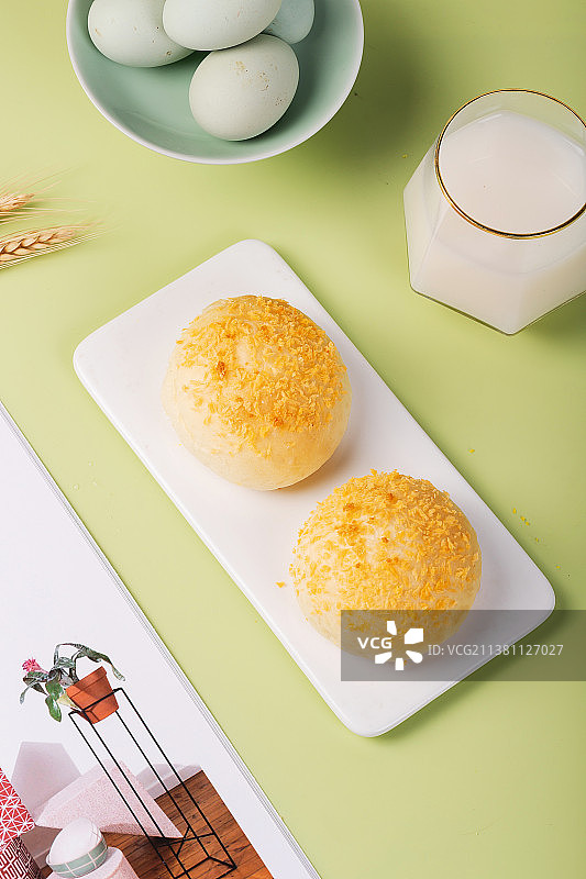 营养早餐面包图片素材