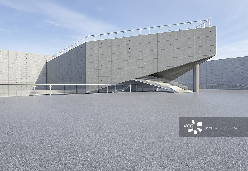 现代_抽象_建筑空间_广场图片素材