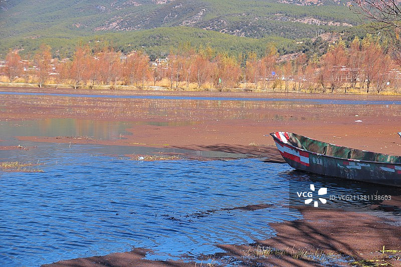 云南丽江拉市海图片素材