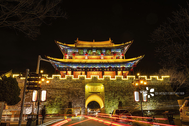 中国云南大理古城图片素材