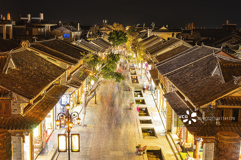 中国云南大理古城图片素材