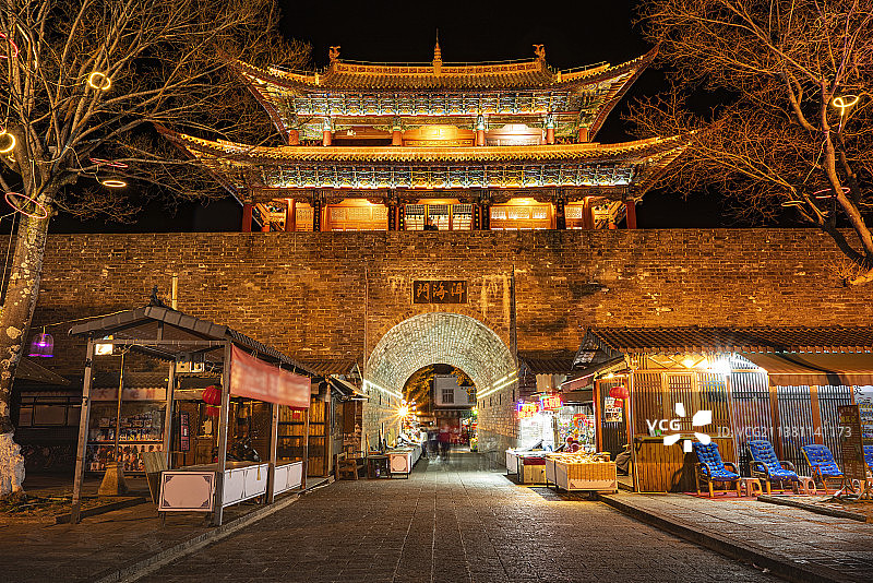 中国云南大理古城图片素材