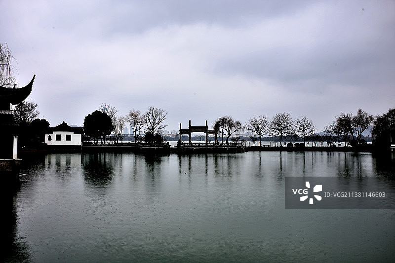 江南初春云图片素材