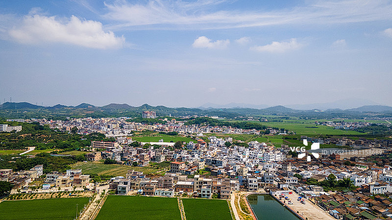 中国广东省汕尾市海丰县乡村田园风光图片素材