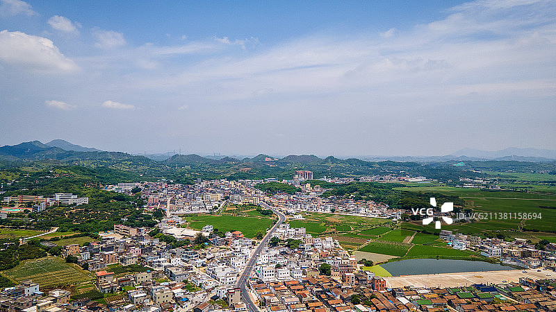 中国广东省汕尾市海丰县乡村田园风光图片素材