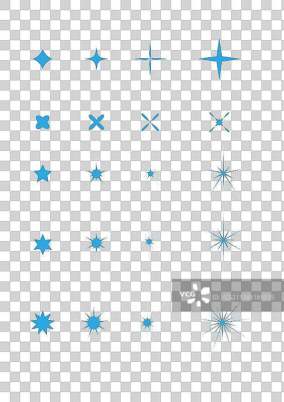 星星 亮晶晶 星空矢量素材图片素材