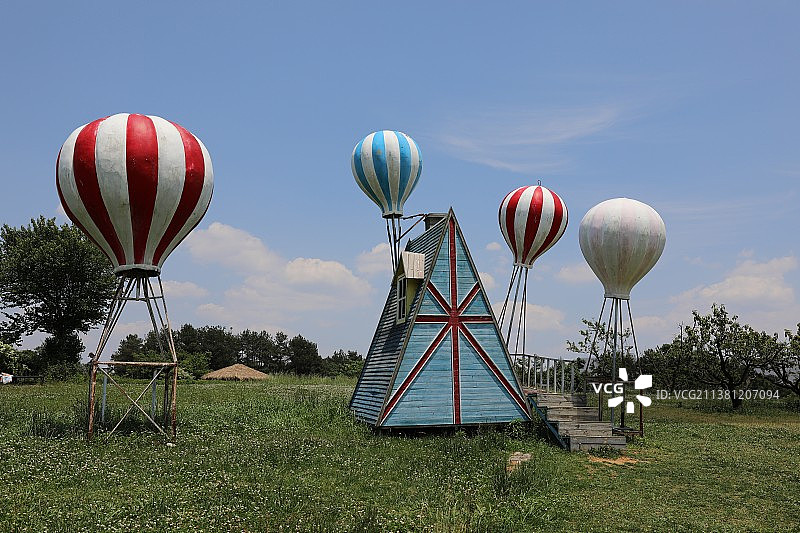 中国贵州贵阳市贵安新区云漫湖国家级旅游区风光图片素材