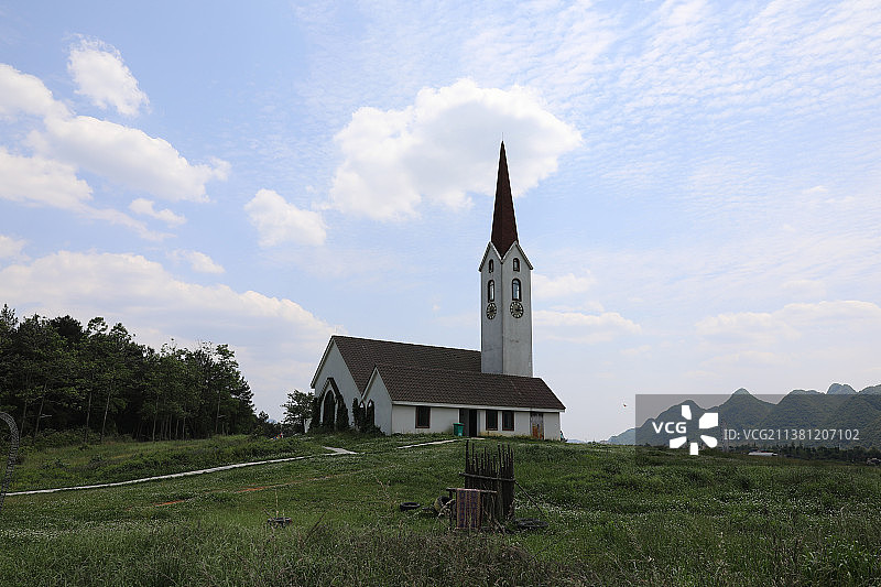 中国贵州贵阳市贵安新区云漫湖国家级旅游区风光图片素材