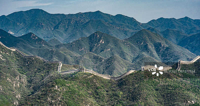 北京八达岭长城水关长城图片素材