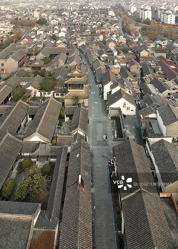 高邮老街图片素材