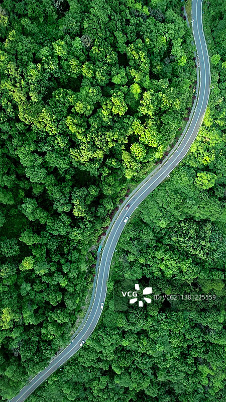 山间小道图片素材