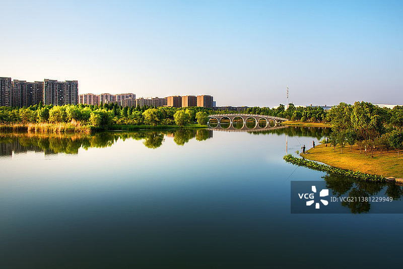 南京-仙林湖公园图片素材