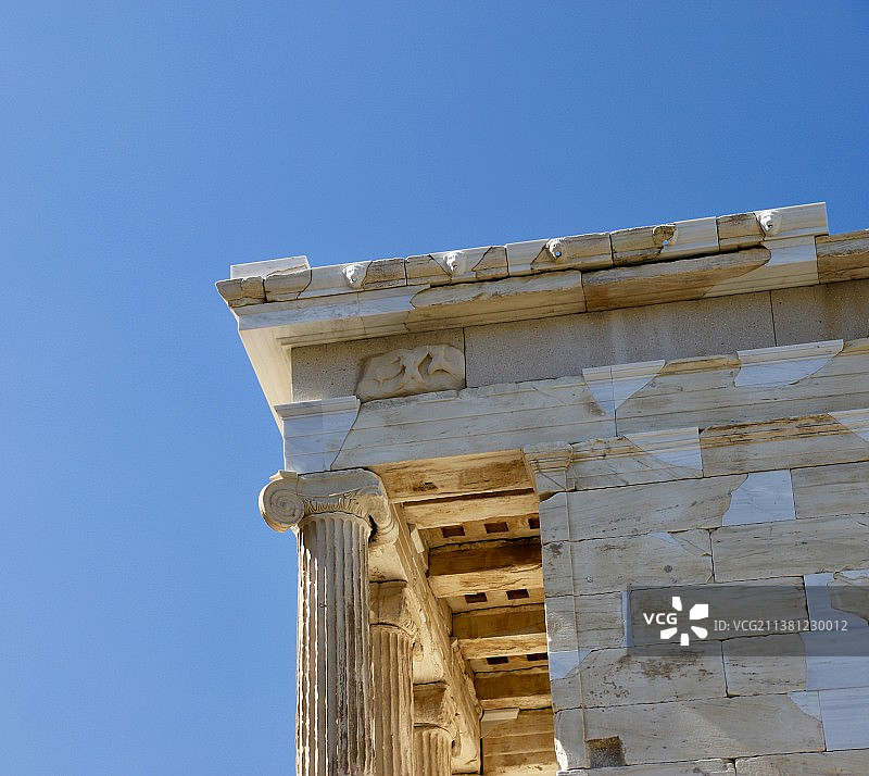 希腊雅典 帕特农神庙图片素材