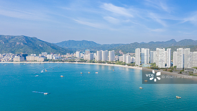 广东惠州市惠东巽寮湾海景图片素材