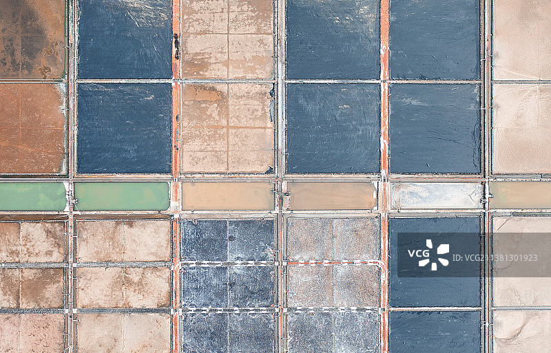 湛江徐闻盐田航拍图片素材