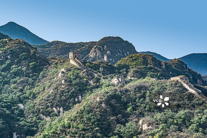 北京长城国家公园八达岭古长城图片素材