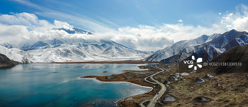 帕米尔高原风光图片素材