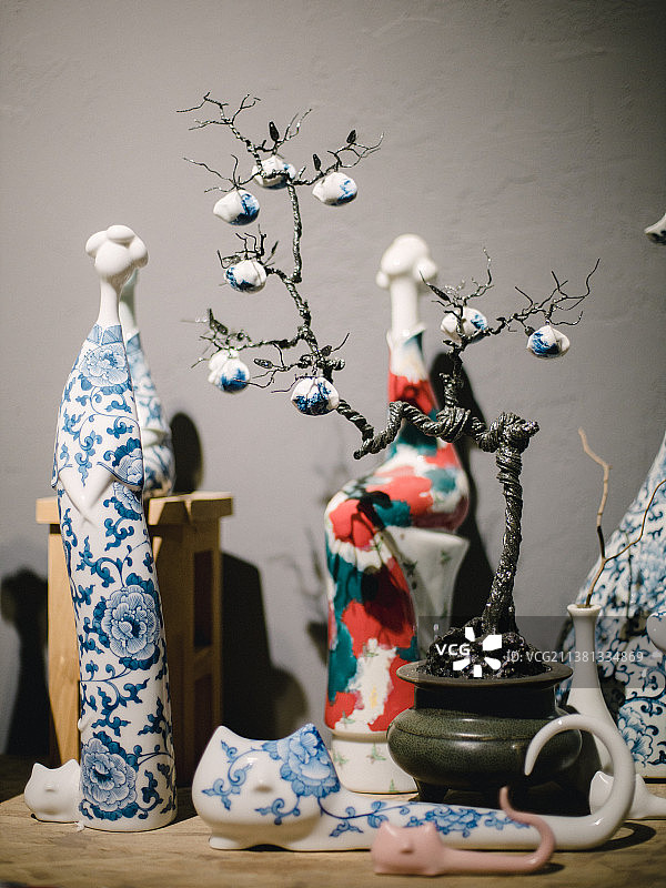 上海市普陀区——M50创意园区图片素材