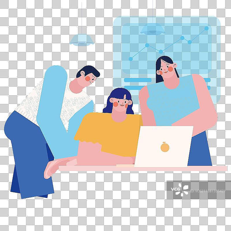 工作场景元素图片素材