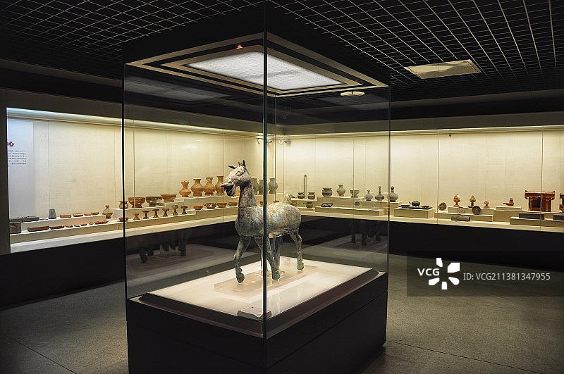 重庆云阳博物馆青铜马图片素材