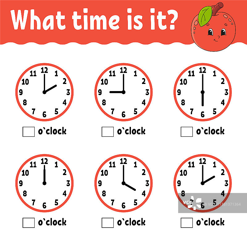 时钟学习教育活动图片素材