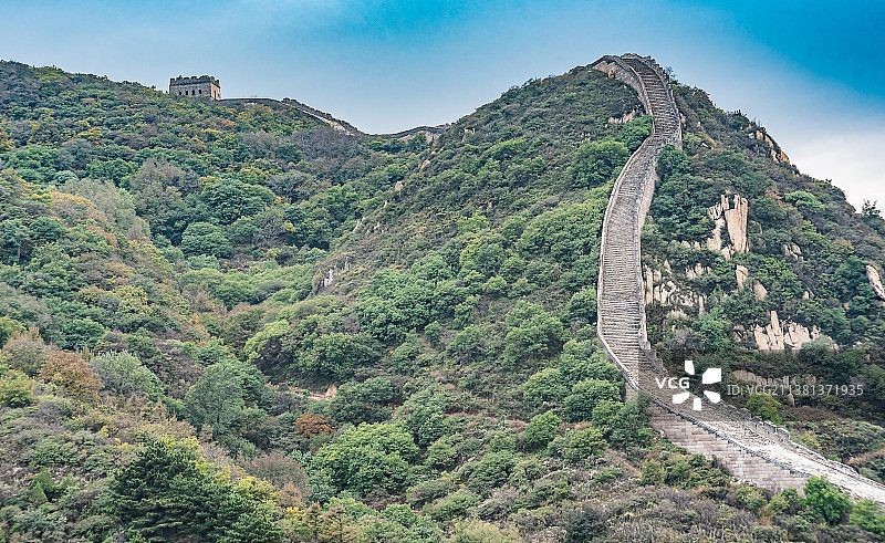北京长城国家公园八达岭古长城图片素材