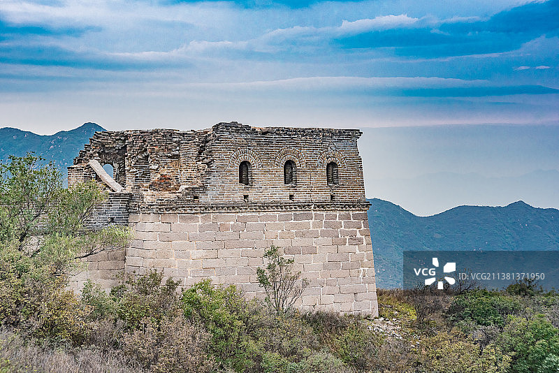 北京长城国家公园八达岭古长城图片素材
