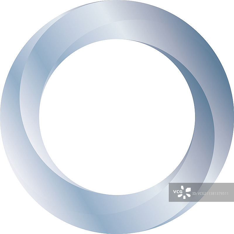 银戒指轨道设计图标图片素材