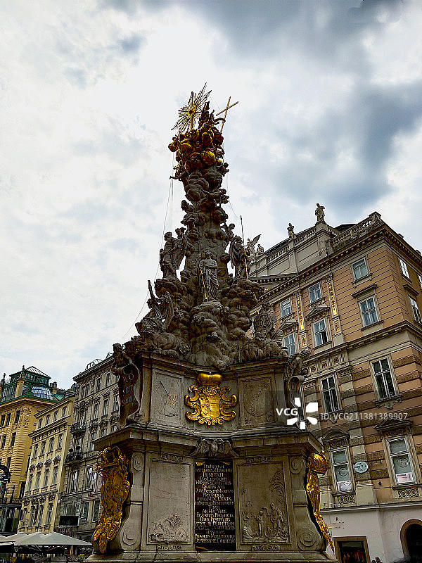 维也纳鼠疫柱图片素材