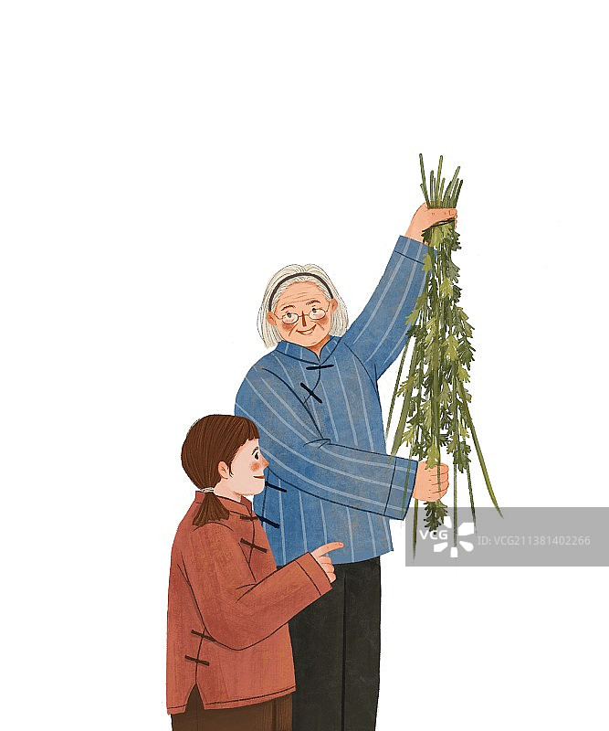 挂菖蒲艾叶图片素材
