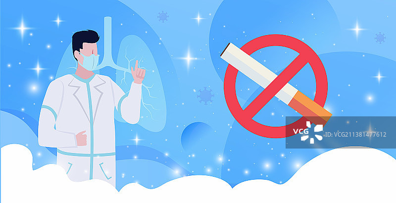 吸烟有害健康无烟日禁止吸烟图片素材