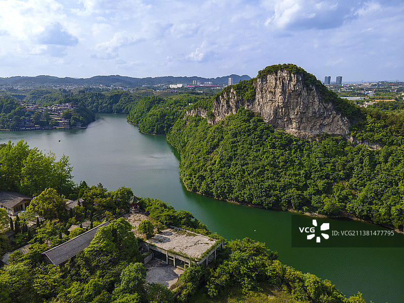 花溪镇山村图片素材