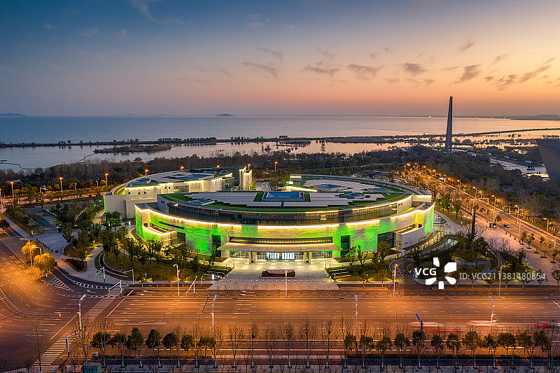 巢湖美景——安徽创新馆图片素材