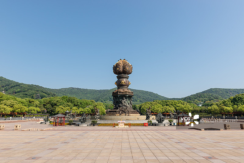 无锡灵山圣境九龙灌浴广场图片素材
