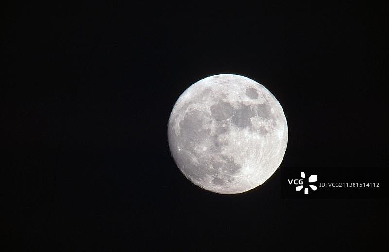 德国北莱茵-威斯特法伦州的满月图片素材