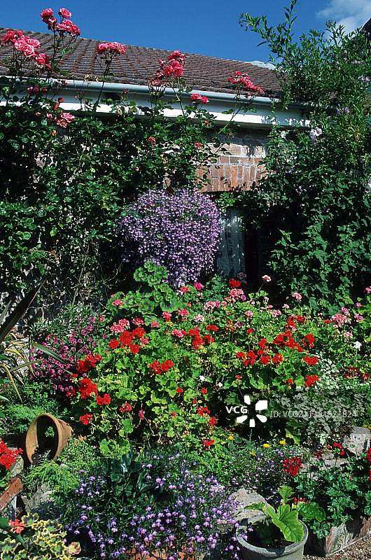 奥尔德尼老谷仓客栈花园图片素材