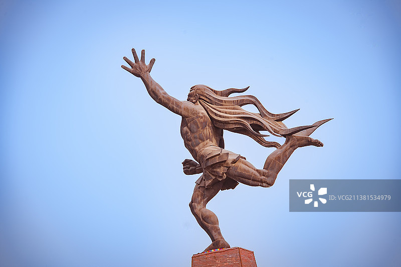 焦作市龙源湖公园景观图片素材