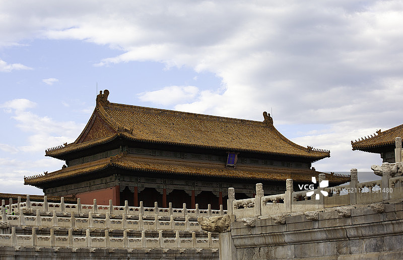 北京故宫博物院保和殿建筑风光图片素材
