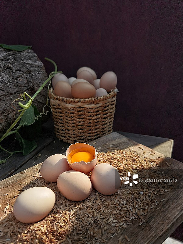 土鸡蛋图片素材