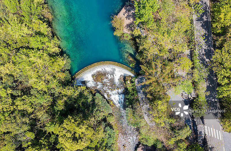 美丽的荔波大小七孔景区图片素材