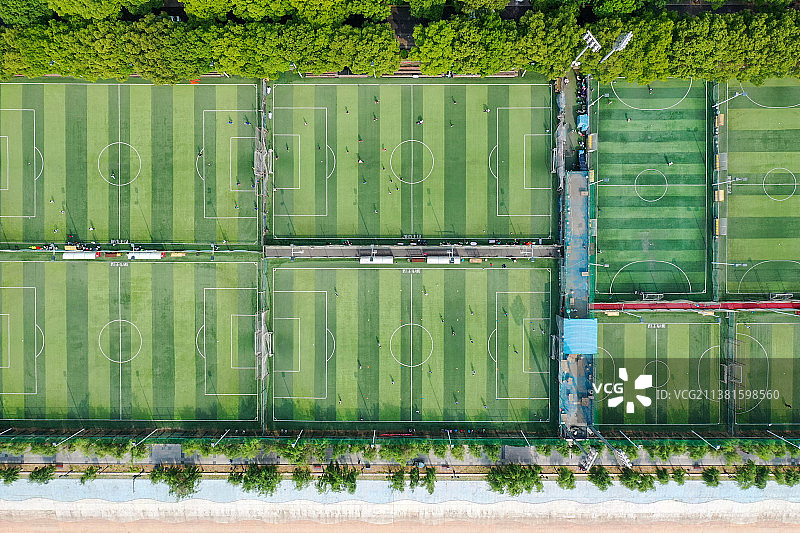 航拍武汉汉阳江滩图片素材