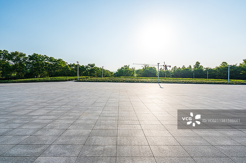 城市广场与地标建筑图片素材